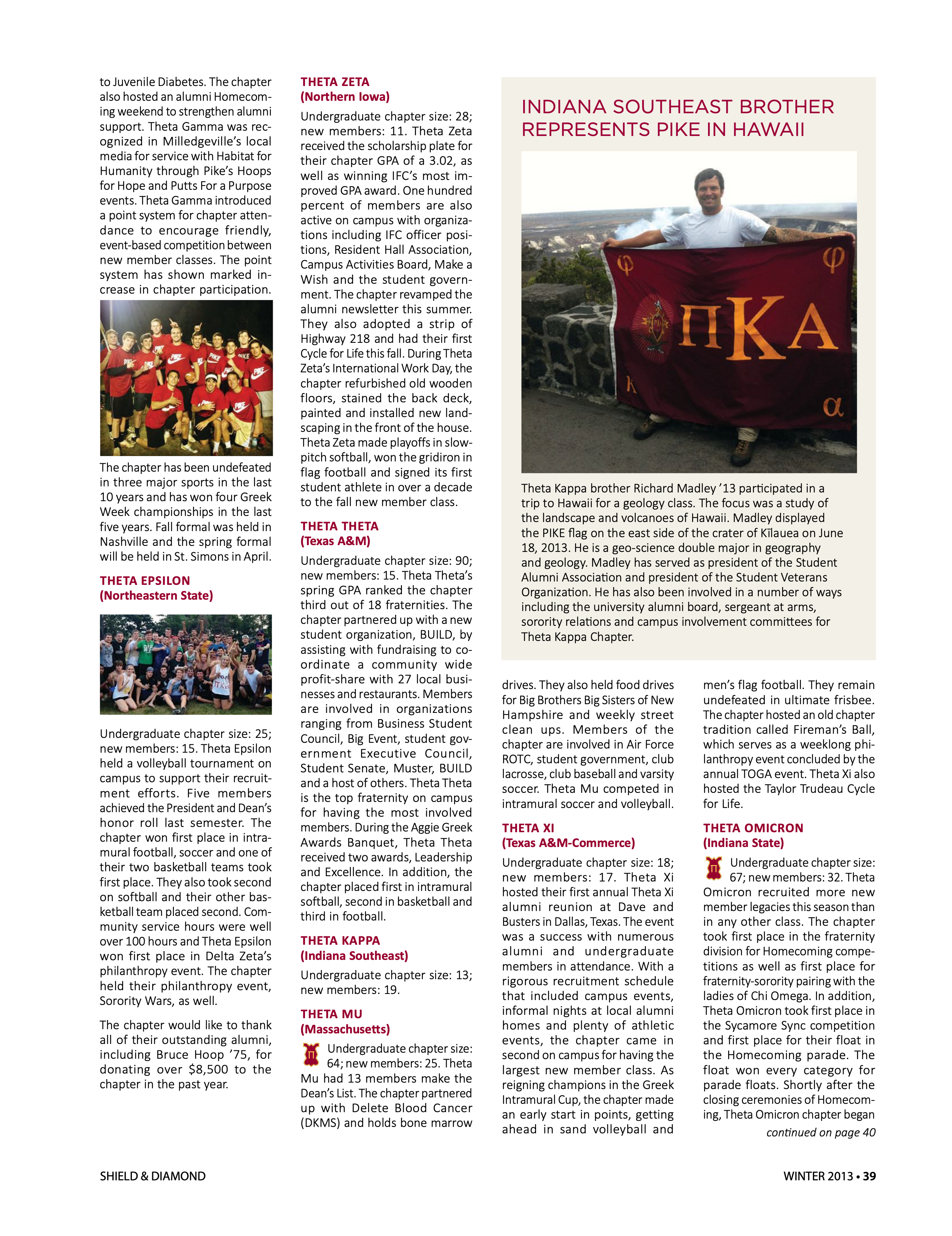 Indiana Southeast Brother Represents Pike In Hawaii